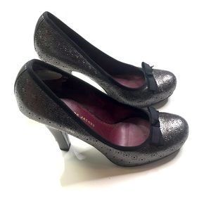 Marc By Marc Jacobs Black/silver Patent Pumps Heels Sz 38 A041021